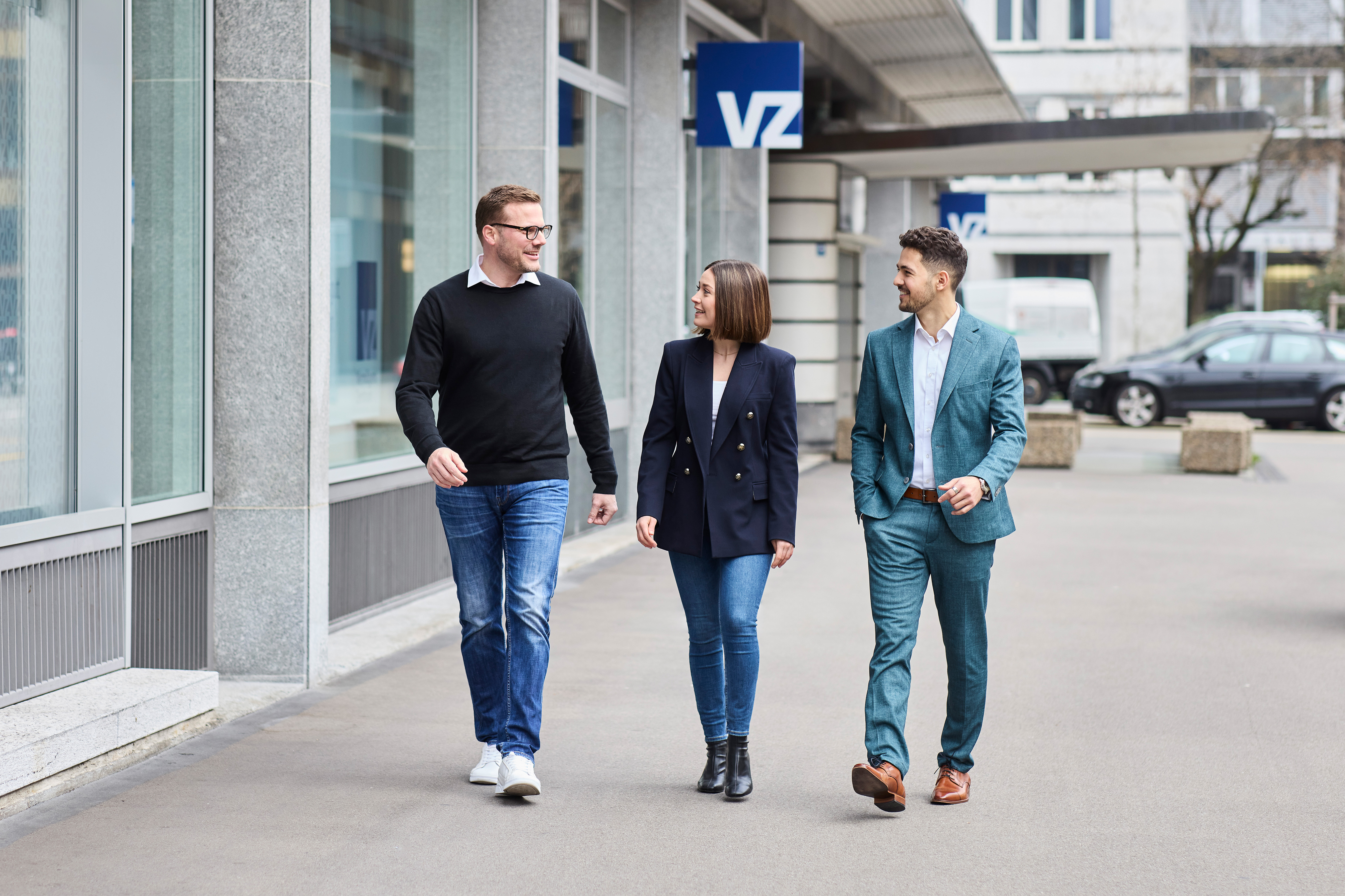 Header von VZ VermögensZentrum Bank AG